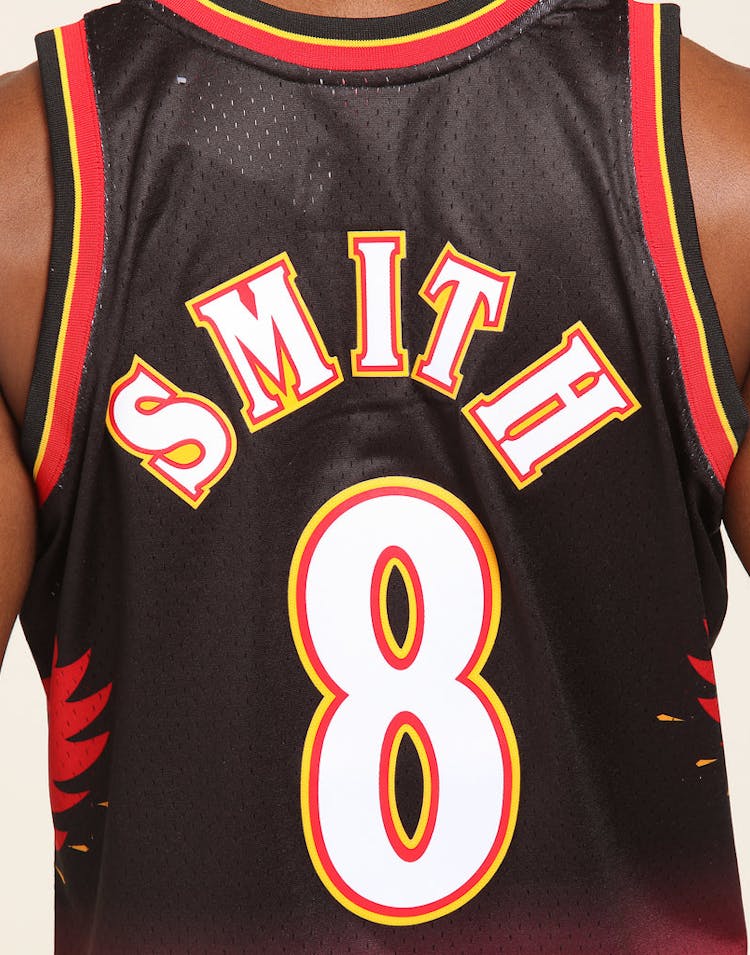 Mitchell & Ness Atlanta Hawks Steve Smith #8 Road Swingman NBA Jersey Red