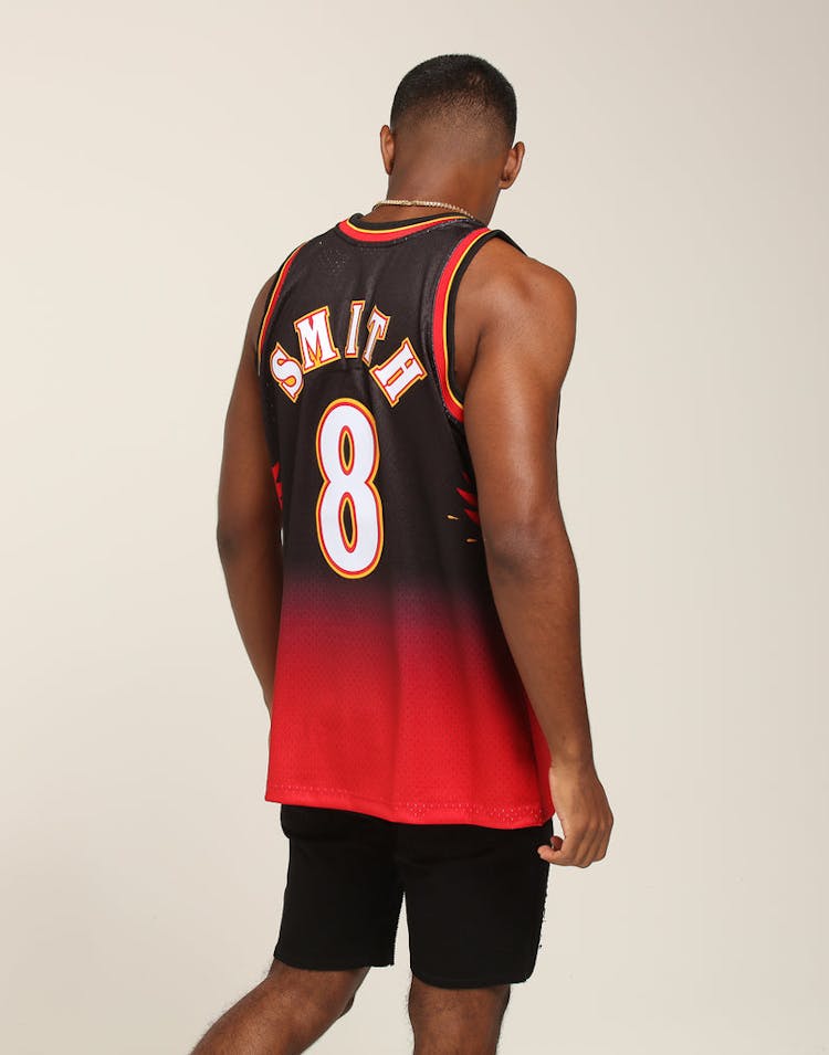 Mitchell & Ness Atlanta Hawks Steve Smith #8 Road Swingman NBA Jersey Red