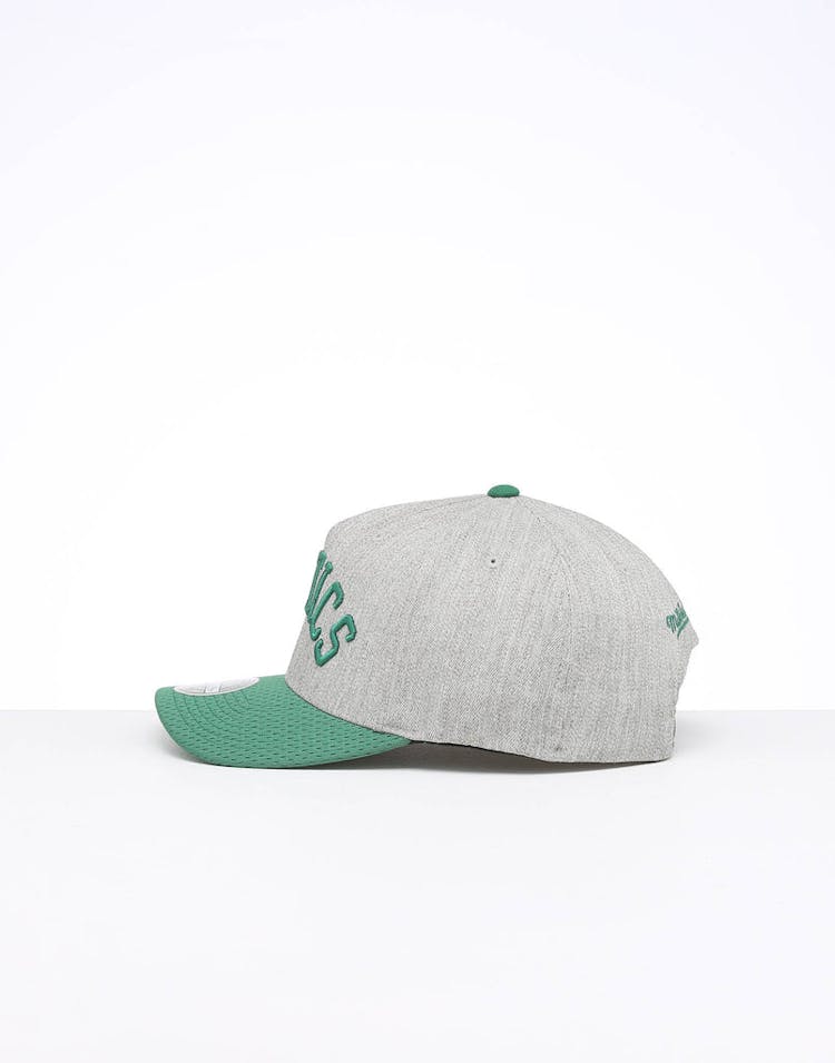 Mitchell & Ness Boston Celtics Teamwork Pinch Snapback Grey/OTC