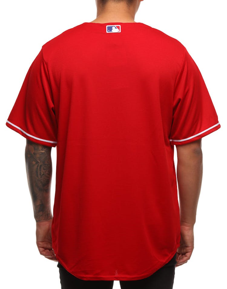 Majestic Athletic Texas Rangers Cool Base Jersey Scarlet