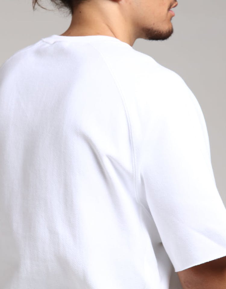 Champion Reverse Weave SS Crew White