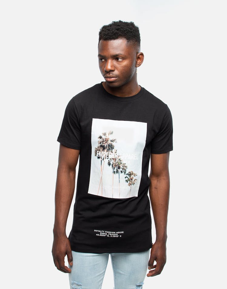 Emperor Apparel LA Palm T-Shirt Black