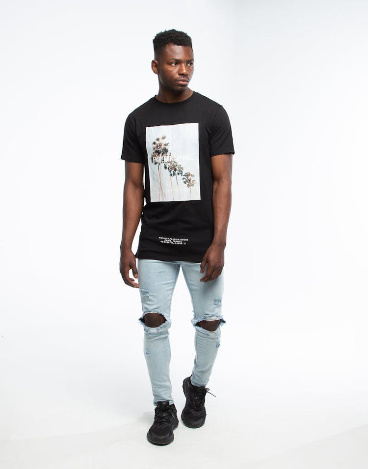 Emperor Apparel LA Palm T-Shirt Black