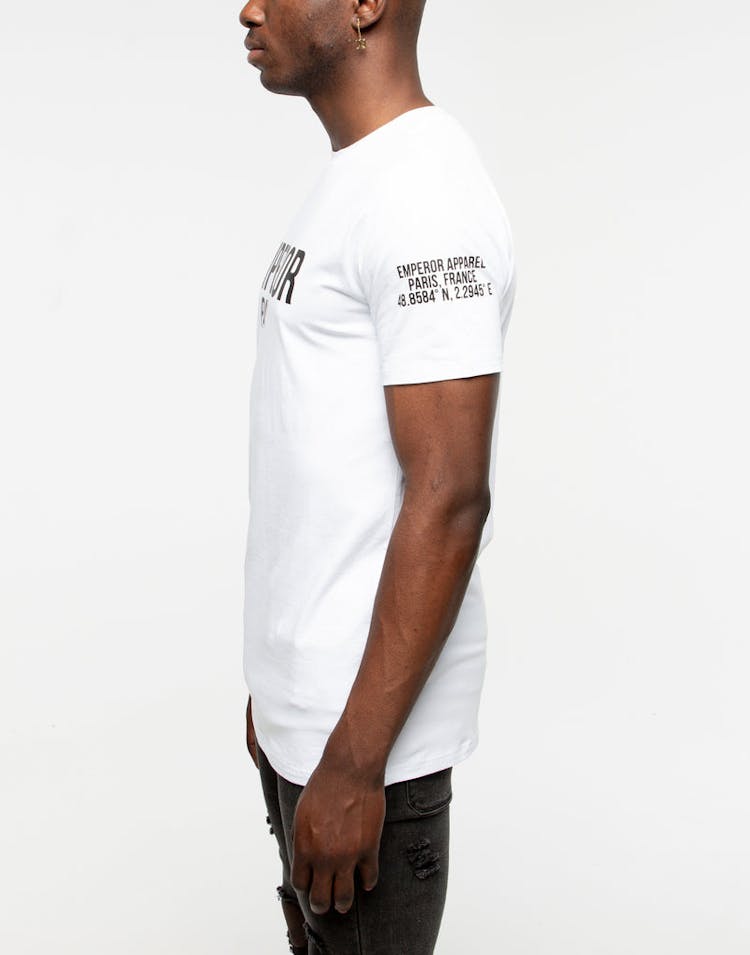 Emperor Apparel Bari T-Shirt White/Black