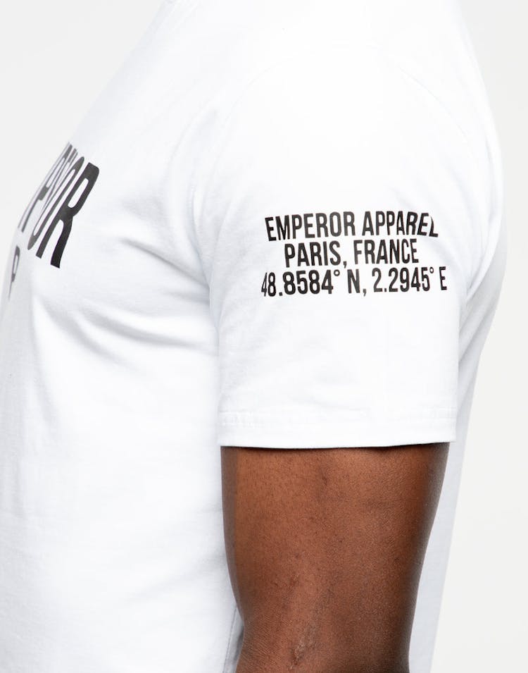 Emperor Apparel Bari T-Shirt White/Black