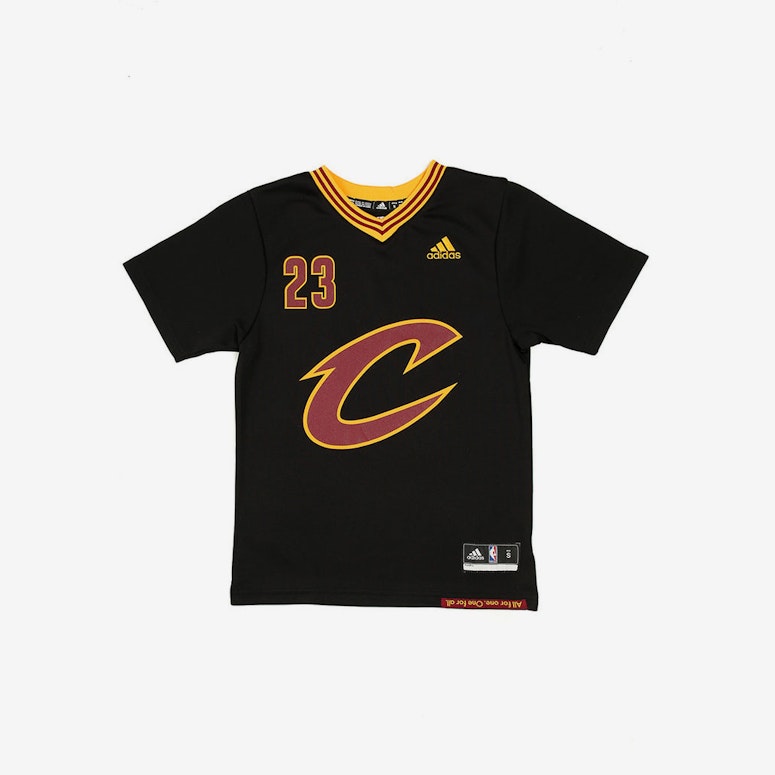 Adidas Cavaliers Replica Pride Youth Jersey James 23 Black
