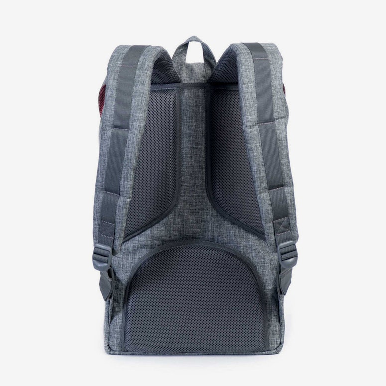 Little America Rubber Backpack Charcoal/black