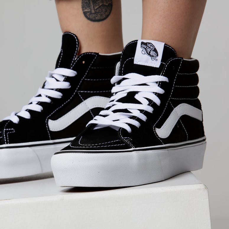 Vans Women's SK8-HI Platform 2.0 Black/White