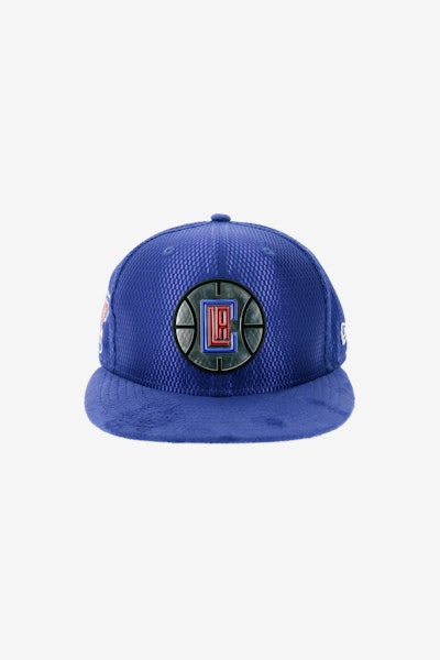 New Era Los Angeles Clippers 9FIFTY On-Court Collection Draft Snapback Navy