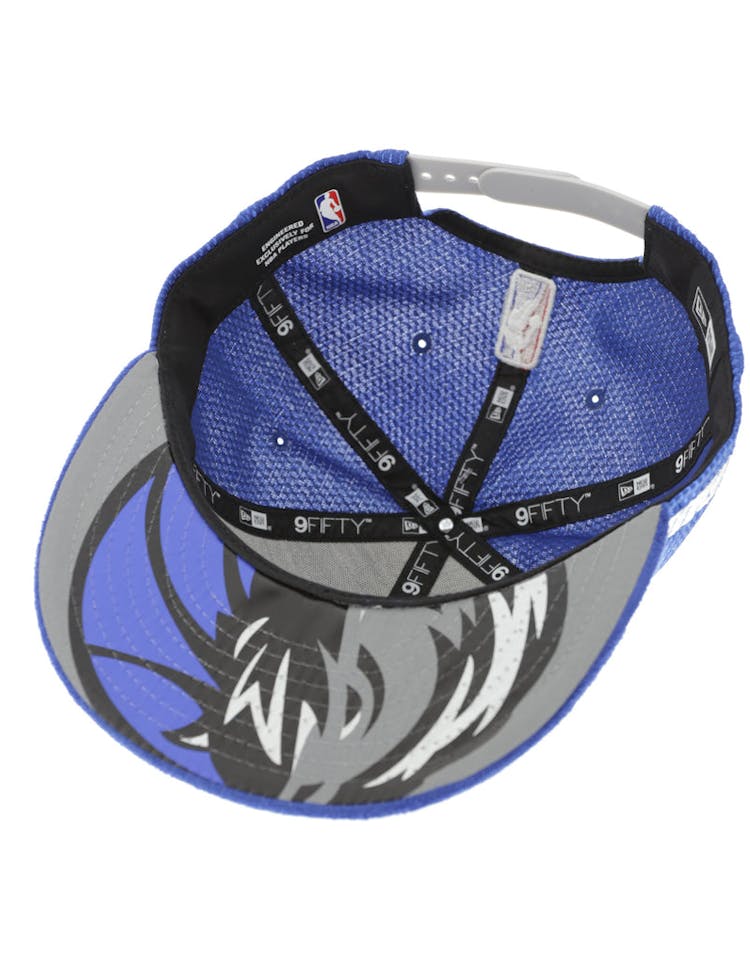 New Era Dallas Mavericks 9FIFTY On-Court Collection Draft Snapback Royal