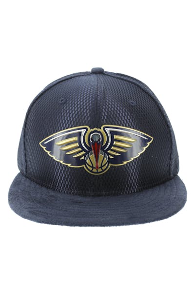 New Era New Orleans Pelicans 59FIFTY On-Court Collection Draft Navy
