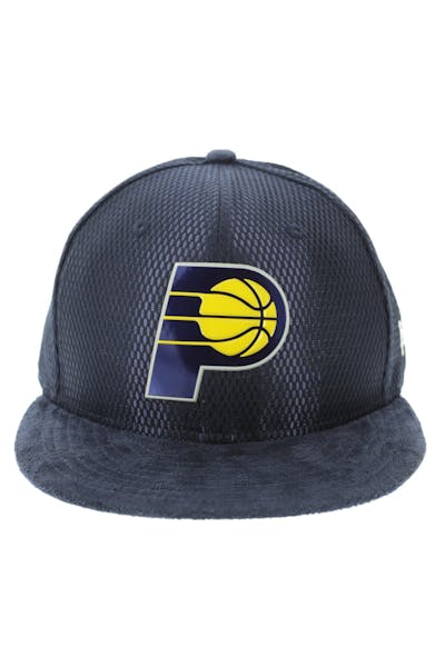 New Era Indiana Pacers 59FIFTY Fitted On-Court Collection Draft Navy