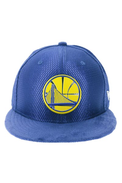 New Era Golden State Warriors 59FIFTY Fitted On-Court Collection Draft Royal