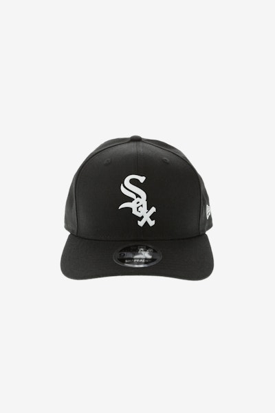 New Era Chicago White Sox 9FIFTY Original Fit Precurve TPU Logo Snapback Black/White
