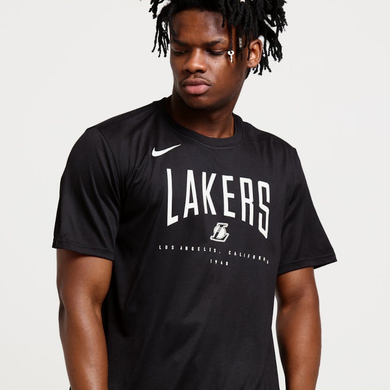 Nike Los Angeles Lakers Dri-fit Tee Black/Graphite
