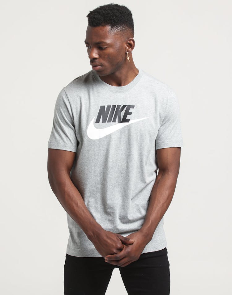 NIKE SPORTSWEAR SS TEE Heather/Black/White