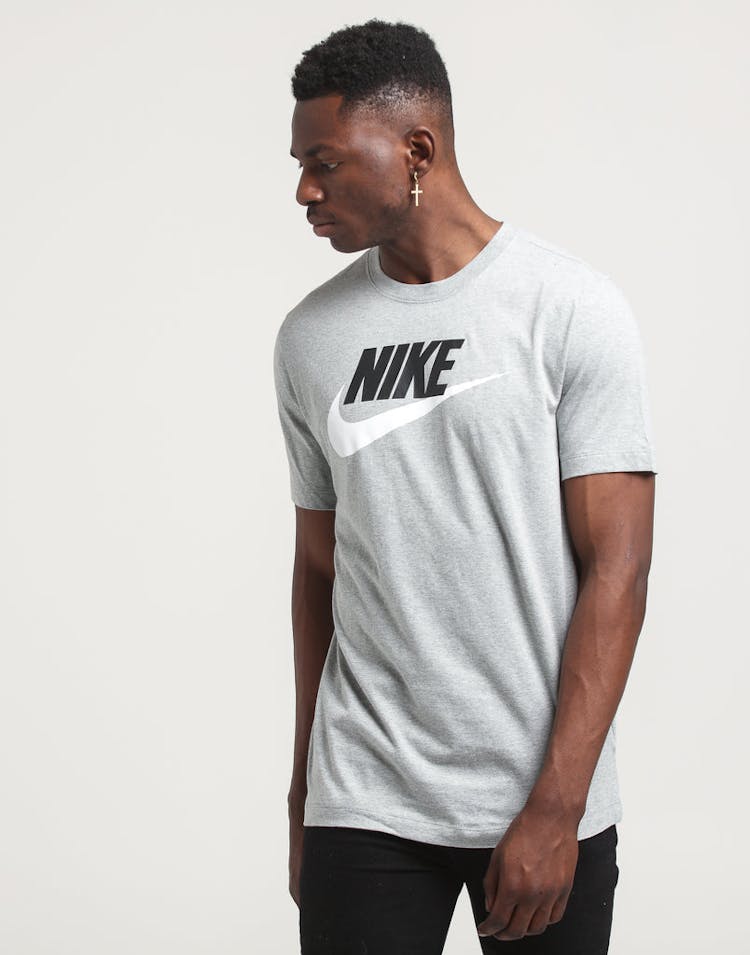 NIKE SPORTSWEAR SS TEE Heather/Black/White