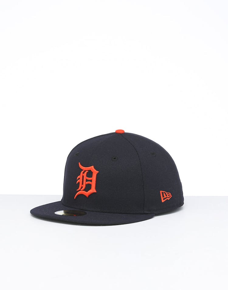 New Era Detroit Tigers 59FIFTY Road Fitted Navy/OTC