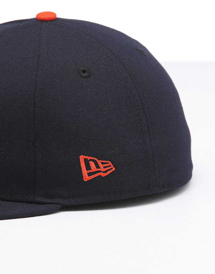 New Era Detroit Tigers 59FIFTY Road Fitted Navy/OTC