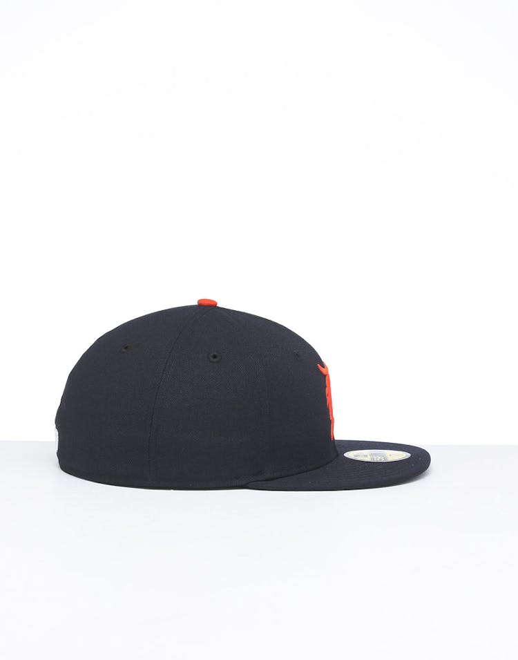 New Era Detroit Tigers 59FIFTY Road Fitted Navy/OTC
