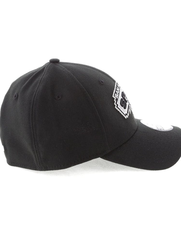 New Era San Antonio Spurs 3930 Stretch Fit Black