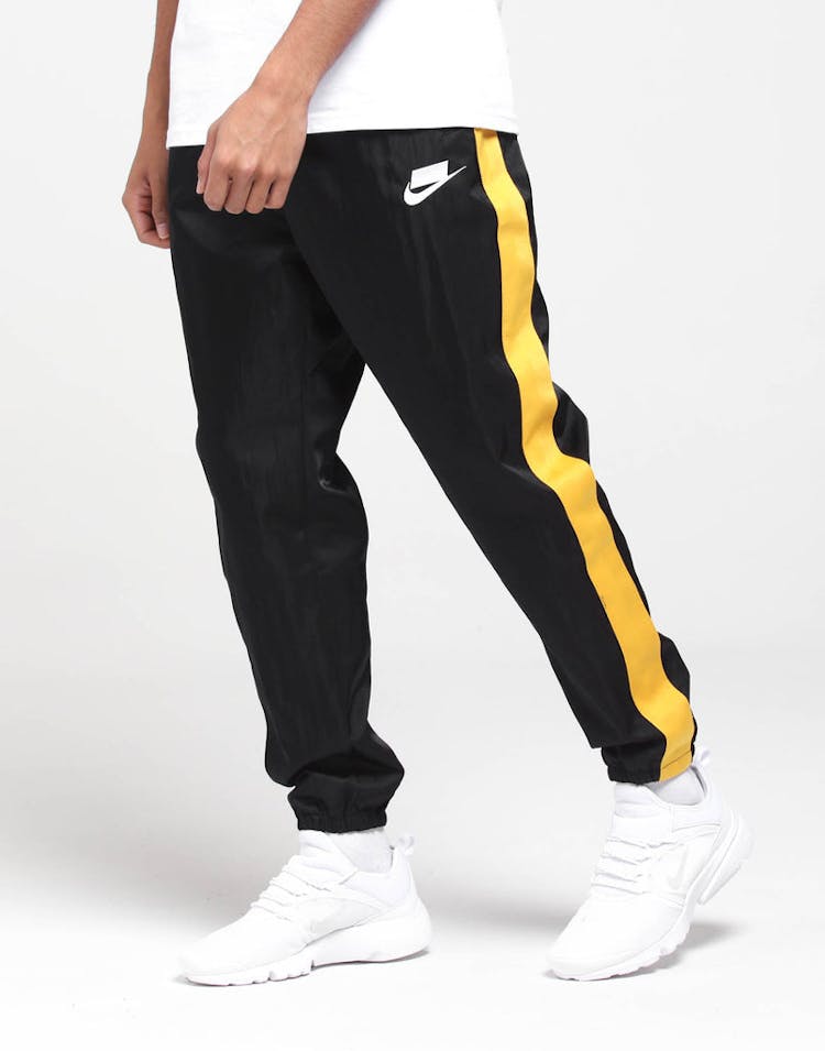 Nike NSW Pants Black/Yellow/White