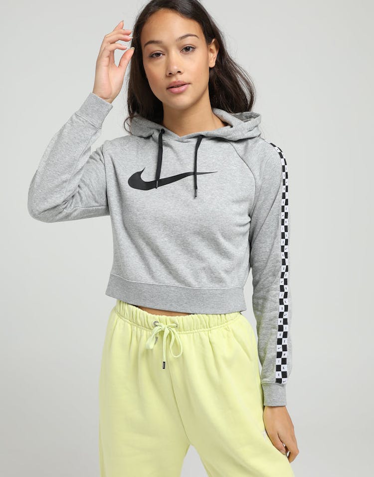 NIKE WOMEN'S NIKE SPORTSWEAR HOOD DARK GREY HEATHER