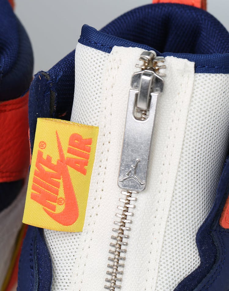 Jordan Women's Air Jordan 1 High Zip Sail/Blue/Orange