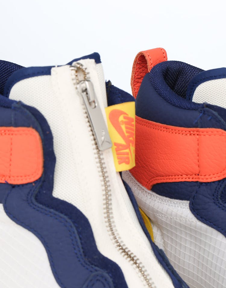 Jordan Women's Air Jordan 1 High Zip Sail/Blue/Orange