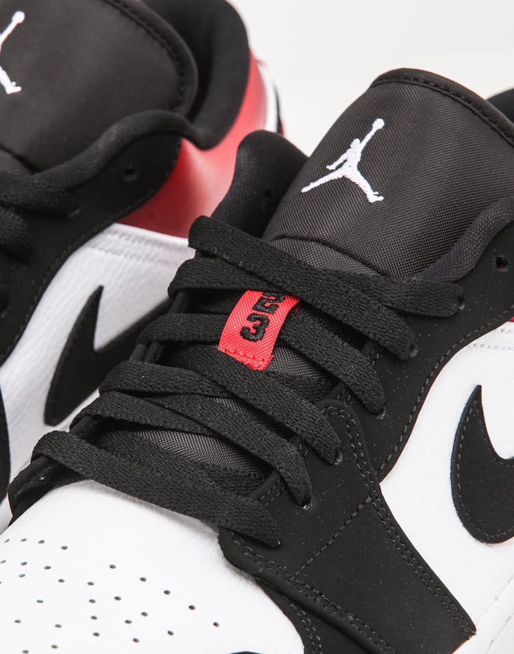 Jordan Air Jordan 1 Low White/Black/Red