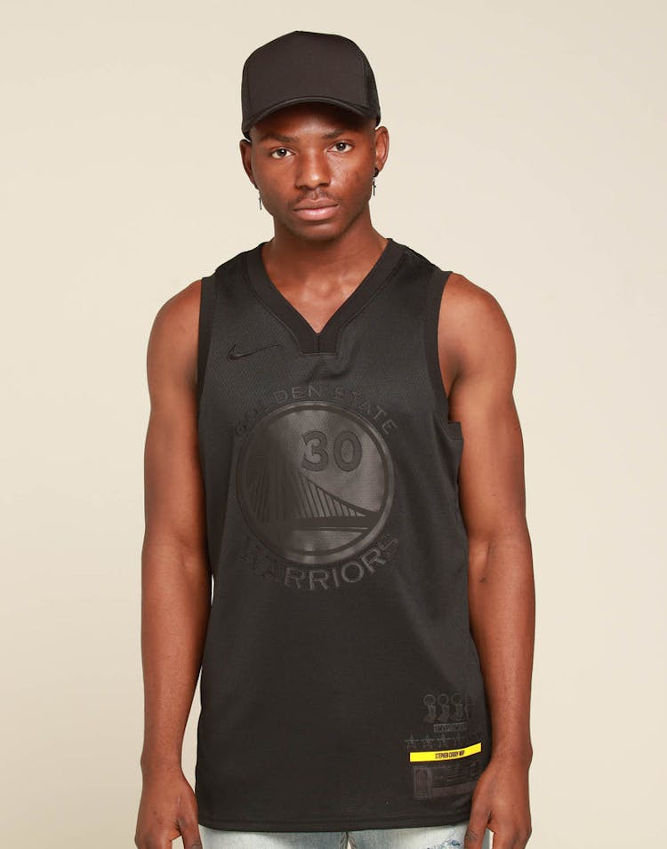 Nike Golden State Warriors Stephen Curry MVP Swingman Black
