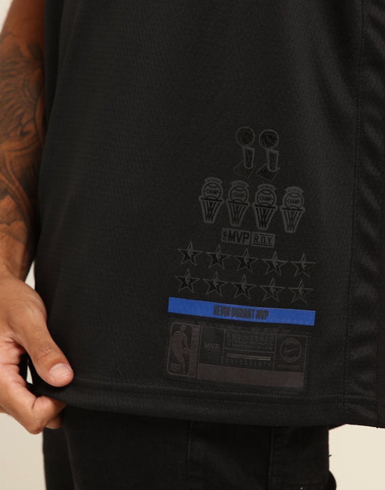 NIKE GOLDEN STATE WARRIORS KEVIN DURANT MVP SWINGMAN BLACK