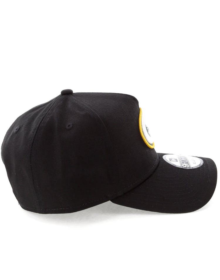 New Era Green Bay Packers NFL 9FORTY A-Frame Snapback Black