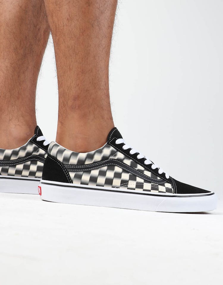Vans Old Skool (Blur Check) Black/White