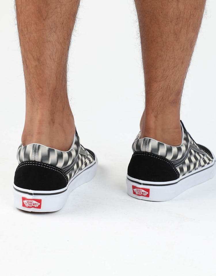 Vans Old Skool (Blur Check) Black/White