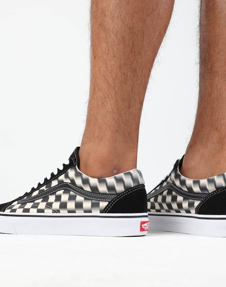 Vans Old Skool (Blur Check) Black/White