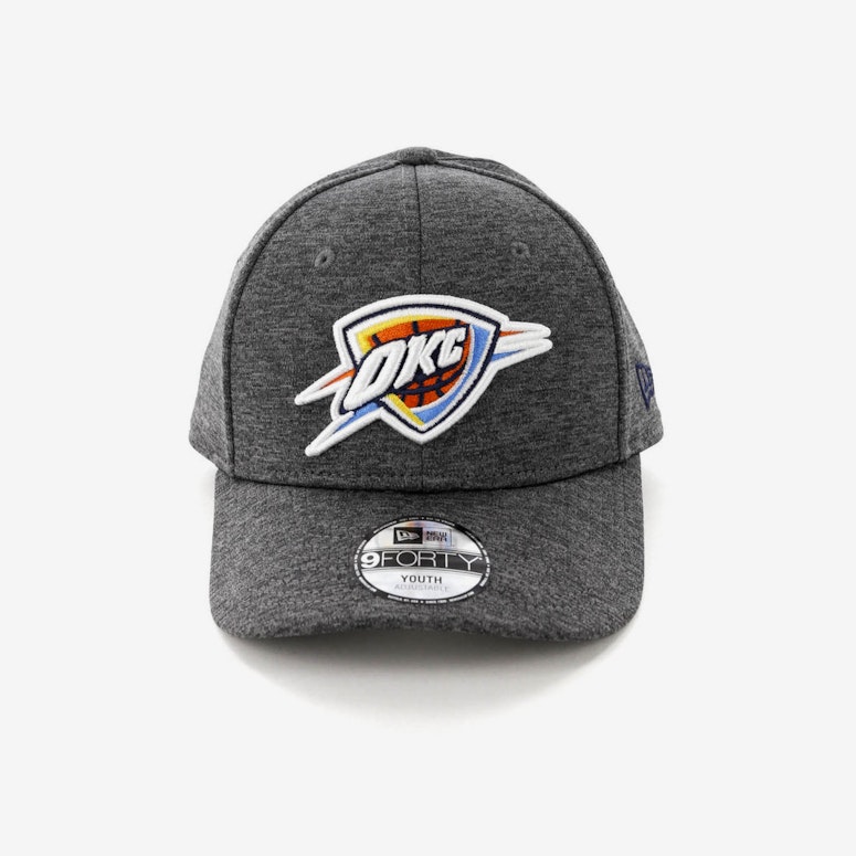New Era Youth Oklahoma City Thunder 9FORTY HookLP Shadow Tech Grey
