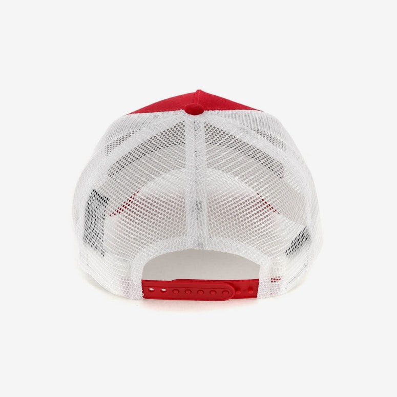New Era Raiders 9FORTY A-Frame Trucker Snapback Scarlet/White