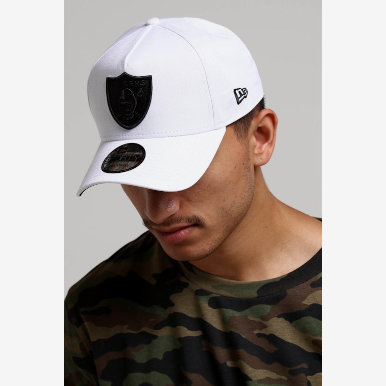 New Era Raiders 9FORTY A-Frame Snapback White/Black