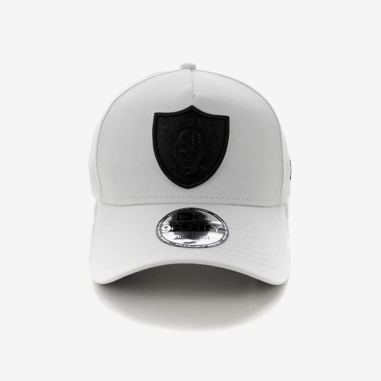 New Era Raiders 9FORTY A-Frame Snapback White/Black