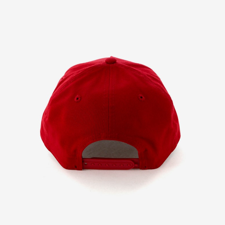 New Era Youth Los Angeles Lakers CK 9FORTY A-Frame Snapback Scarlet/Grey