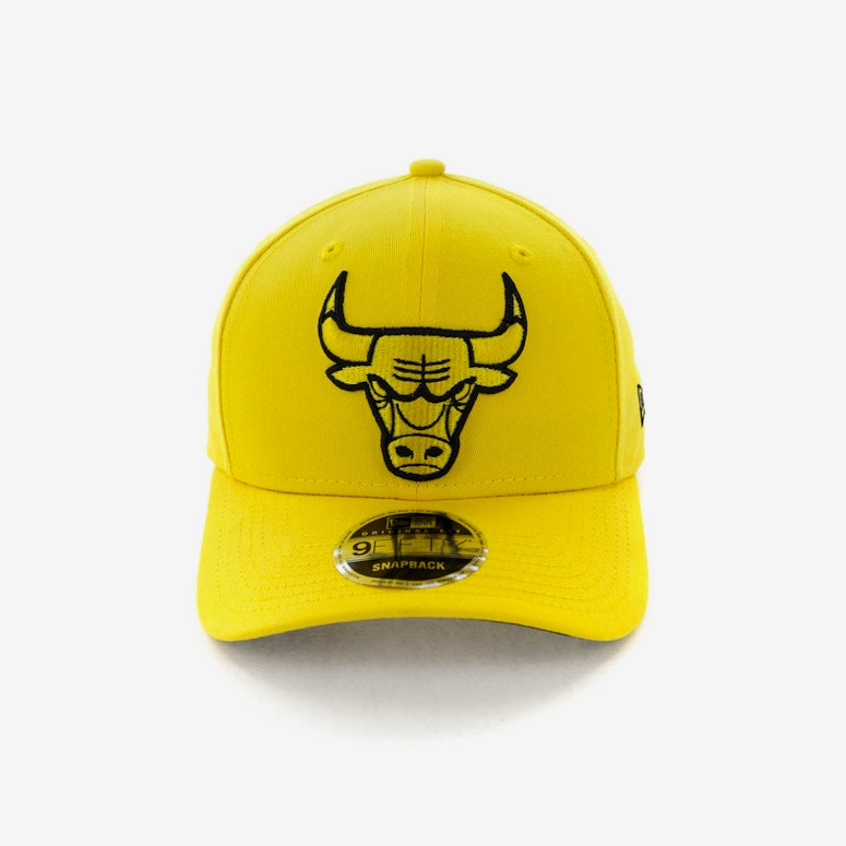 New Era Chicago Bulls 9FIFTY Original Fit Precurved Snapback Yellow/Black