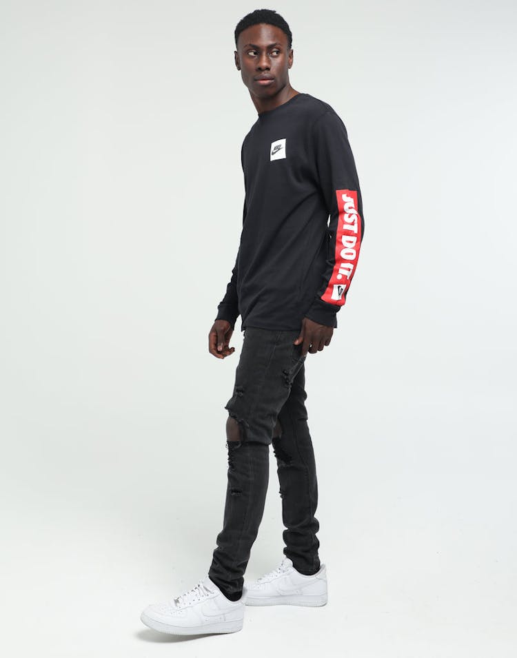 Nike Sportswear LS Tee Black