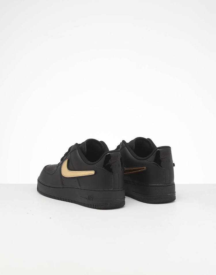 NIKE AIR FORCE 1 '07 LV8 3 BLACK/BLACK/WHITE