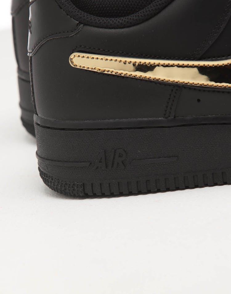 NIKE AIR FORCE 1 '07 LV8 3 BLACK/BLACK/WHITE