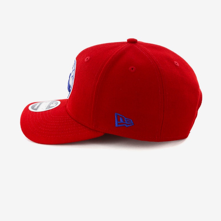 New Era Philadelphia 76ers Precurved Snapback Scarlet/Blue