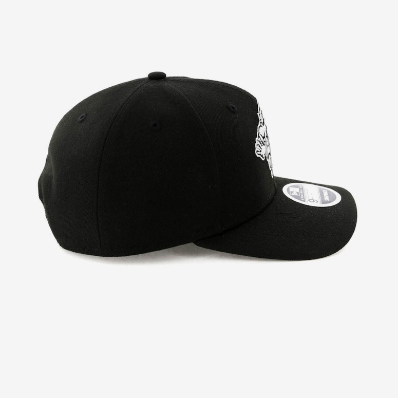 New Era Philadelphia 76ers Precurved Snapback Black/White