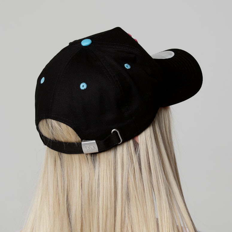 New Era Women's Los Angeles Dodgers 9FORTY A-Frame LP Strapback Black/Neon