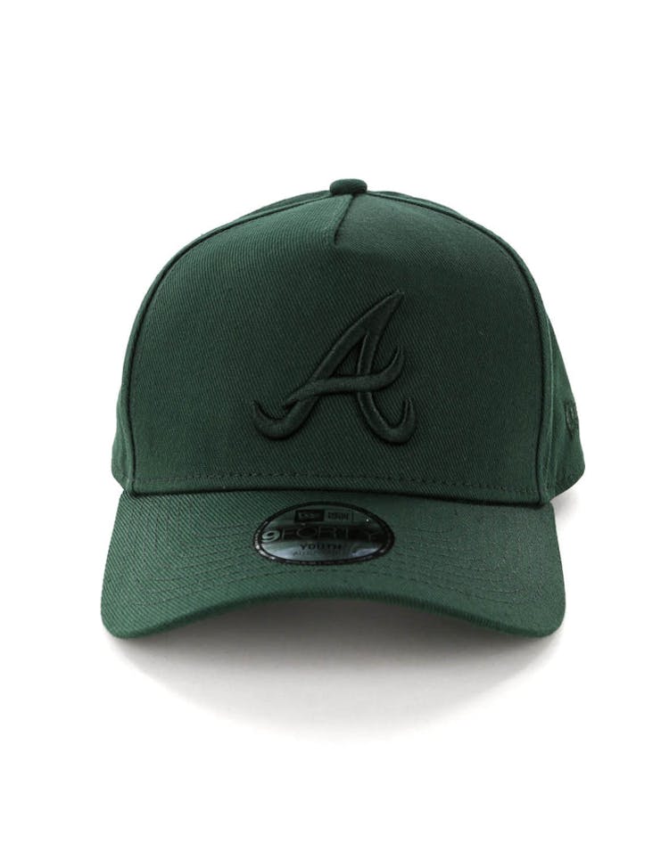 New Era Youth Atlanta Braves 9FORTY A-Frame Strapback Jade