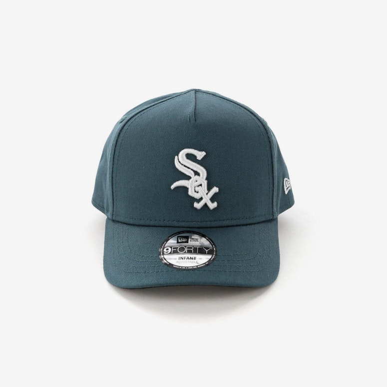 New Era Infants New York Yankees 9FORTY A-Frame Snapback Blue Spruce